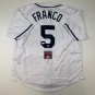 Wander Franco Autographed Signed Tampa Bay Devil Rays Jersey JSA