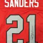 Deion Sanders Autographed Signed Framed Atlanta Falcons Jersey BECKETT
