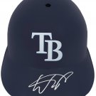 Wander Franco Autographed Signed Tampa Bay Devil Rays Batting Helmet COA