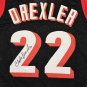 Clyde Drexler Autographed Signed Portland Trail Blazers Jersey JSA