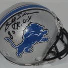 Billy Sims Signed Autographed Detroit Lions Mini Helmet BECKETT