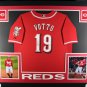Joey Votto Autographed Signed Framed Cincinnati Reds Jersey JSA