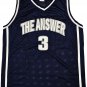 Allen Iverson Autographed Signed Georgetown Hoyas Jersey JSA