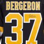 Patrice Bergeron Autographed Signed Boston Bruins Jersey AJ COA