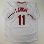 Barry Larkin Signed Autographed Cincinnati Reds Jersey BECKETT