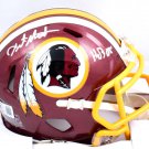 Art Monk Signed Autographed Washington Redskins Mini Helmet BECKETT