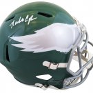 Randall Cunningham Signed Autographed Philadelphia Eagles FS Helmet JSA