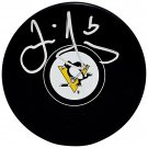 Jaromir Jagr Autographed Signed Pittsburgh Penguins Logo Hockey Puck BECKETT