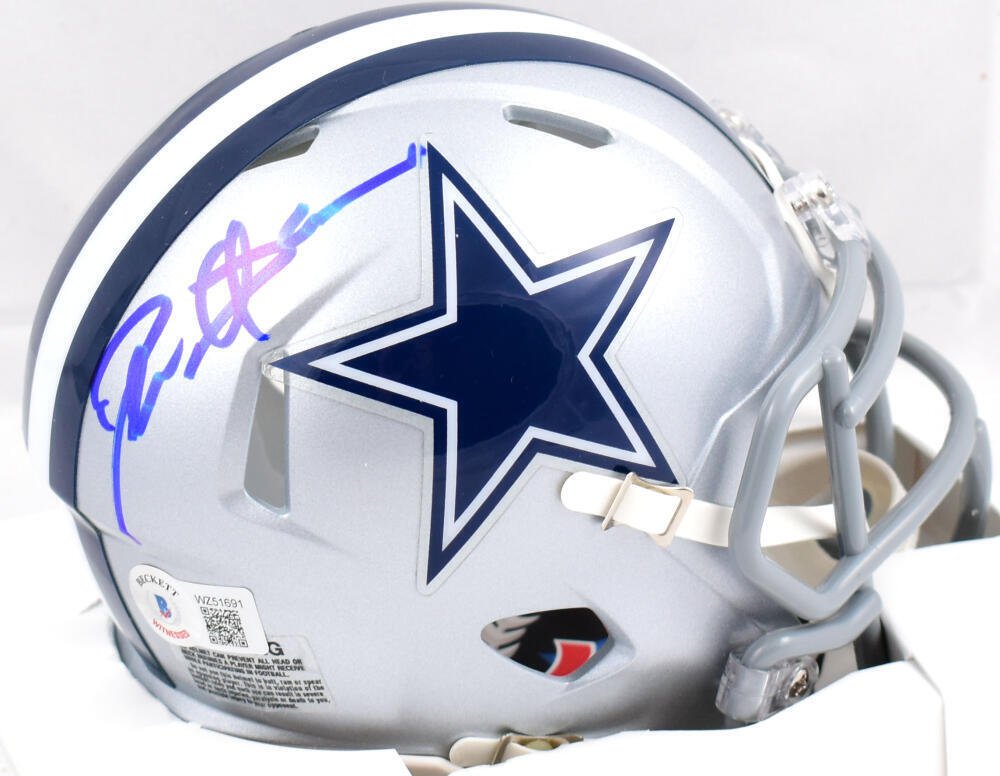 Deion Sanders Autographed Signed Dallas Cowboys Mini Helmet BECKETT