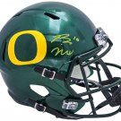 Bo Nix Signed Autographed Oregon Ducks FS Helmet BECKETT