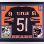 Dick Butkus Autographed Signed Framed Chicago Bears Jersey BECKETT