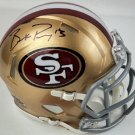 Brock Purdy Signed Autographed San Fransisco 49ers Mini Helmet FAN