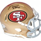 George Kittle Autographed Signed San Francisco 49ers Mini Helmet BECKETT