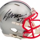 CJ Stroud Autographed Signed Ohio State Buckeyes Mini Helmet BECKETT