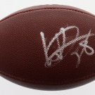 Warrick Dunn Tampa Bay Buccaneers Autographed Signed NFL Football JSA