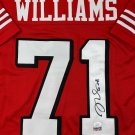 Trent Williams Signed Autographed San Fransisco 49ers Jersey JSA