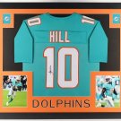 Tyreek Hill Signed Autographed Framed Miami Dolphins Jersey BECKETT