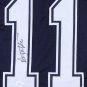Danny White Autographed Signed Framed Dallas Cowboys Jersey JSA