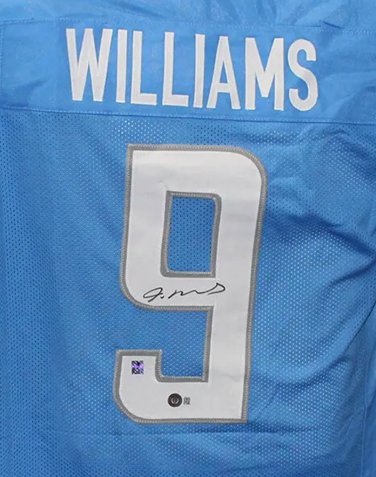Jameson Williams Autographed Signed Detroit Lions Jersey BECKETT