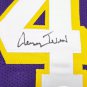 Jerry West Autographed Signed Los Angeles Lakers Purple Jersey JSA COA