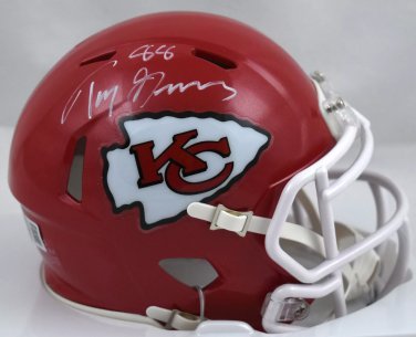 Tony Gonzalez Signed Autographed Kansas City Chiefs Mini Helmet BECKETT