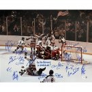 1980 Miracle On Ice Team USA 18 Sigs Autographed Signed 16x20 Photo BECKETT