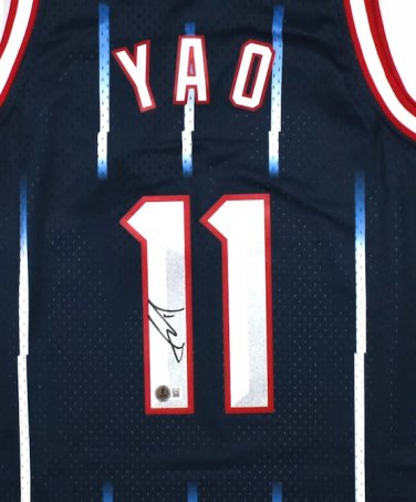 Yao Ming Signed Autographed Houston Rockets Jersey BECKETT