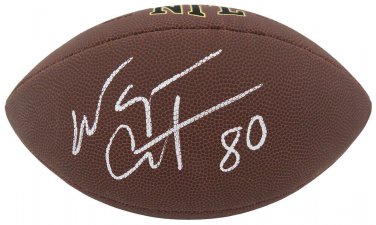 Wayne Chrebet NY Jets Autographed Signed NFL Football COA