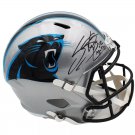 Steve Smith Sr Autographed Signed Carolina Panthers FS Chrome Helmet RS