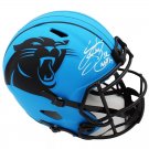 Steve Smith Sr Autographed Signed Carolina Panthers FS Blue Helmet RS