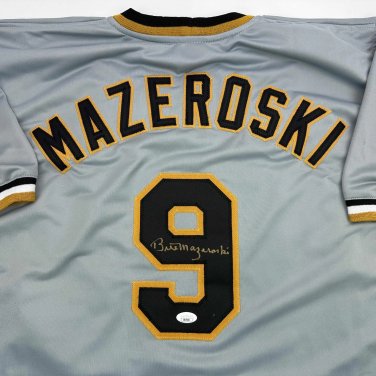 Bill Mazeroski Autographed Signed Pittsburgh Pirates Jersey JSA