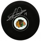 Jonathan Toews Autographed Signed Chicago Blackhawks Logo Puck SCHWARTZ COA