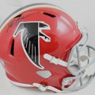 Deion Sanders Autographed Signed Atlanta Falcons Red Helmet BECKETT