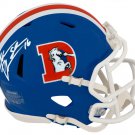 Jake Plummer Signed Autographed Denver Broncos Mini Helmet SCHWARTZ COA