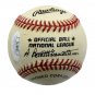 Maury Wills LA Dodgers Signed Autographed NL Baseball JSA COA