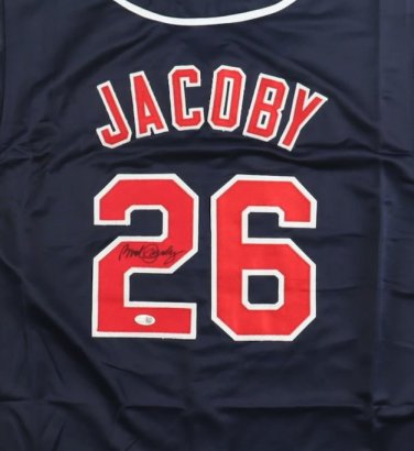 Brook Jacoby Signed Autographed Cleveland Indians Jersey JSA COA