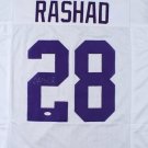 Ahmad Rashad Autographed Signed Minnesota Vikings Jersey JSA