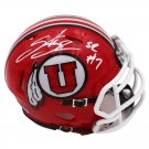 Steve Smith Sr Autographed Signed Utah Utes Mini Helmet RADTKE