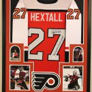 Ron Hextall Autographed Signed Framed Philadelphia Flyers Jersey BECKETT