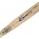 Ted Simmons Brewers Cardinals Autographed Signed Baseball Bat BECKETT
