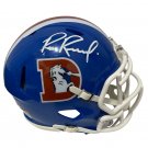 Bill Romanowski Autographed Signed Denver Broncos TB Mini Helmet BECKETT