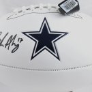 Brandon Aubrey Autographed Signed Dallas Cowboys Logo Football PROVA