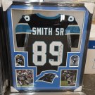 Steve Smith Sr Autographed Signed Framed Carolina Panthers Jersey RS HOLO