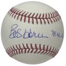Bob Horner Braves Autographed Signed Baseball BECKETT