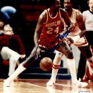 Moses Malone Autographed Signed 8x10 Houston Rockets Photo TRISTAR