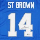 Amon-Ra St. Brown Autographed Signed Detroit Lions Nike Jersey BECKETT