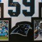 Luke Kuechly Autographed Signed Framed Carolina Panthers Jersey BECKETT