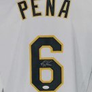 Tony Pena Signed Autographed Pittsburgh Pirates Jersey JSA COA