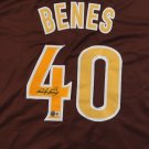 Andy Benes Autographed Signed San Diego Padres Jersey BECKETT Andy Benes Autographed Signed San Diego Padres Jersey BECKETT