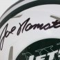 Joe Namath Autographed Signed New York Jets Mini Helmet BECKETT